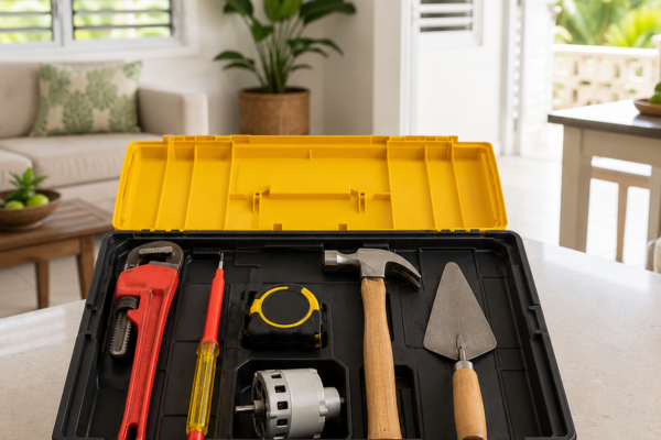 Plumbing, electrical, structural, and appliance problems requiring home repairs in Jamaica